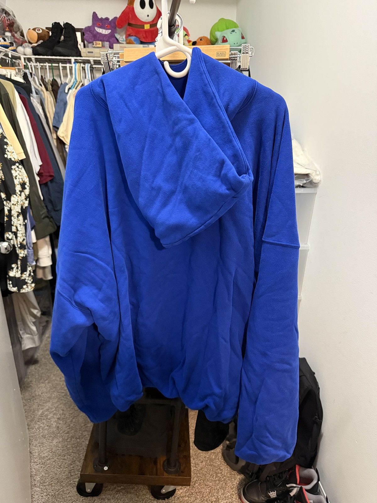 Yeezy Yeezy Unreleased Blue Dove Perfect Hoodie Size L Size US L / EU 52-54 / 3 - 2 Thumbnail