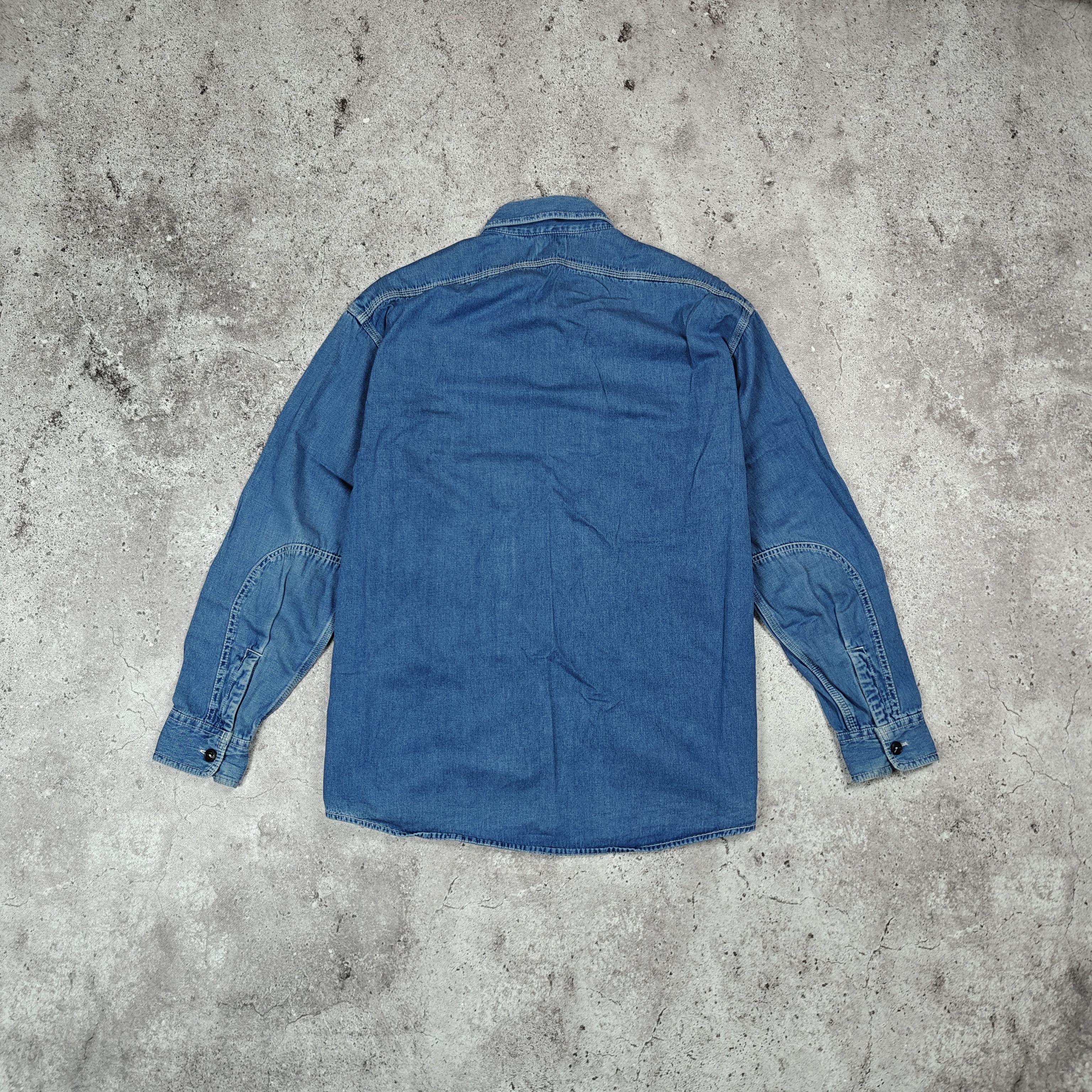 Diesel Diesel Shirt VTG Archive Denim Jacket Blue size XL Size US XL / EU 56 / 4 - 6 Thumbnail