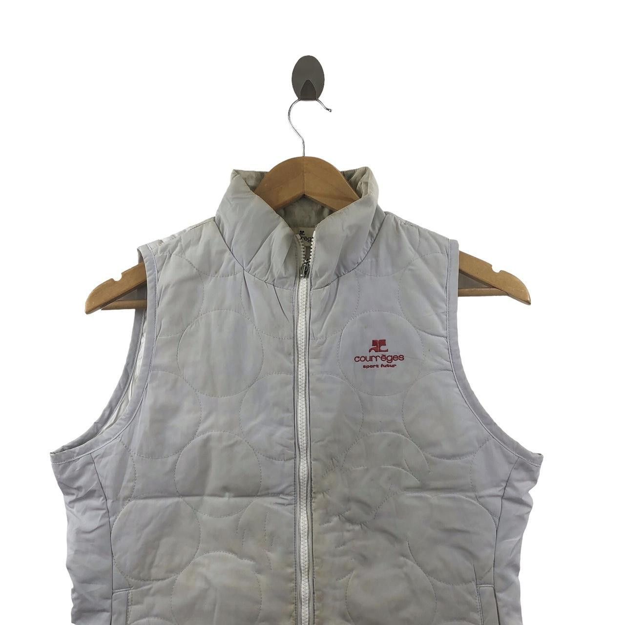 Courreges COURREGES PARIS Sport Futur Quilted Puffer Vest Jacket Size S / US 4 / IT 40 - 3 Thumbnail