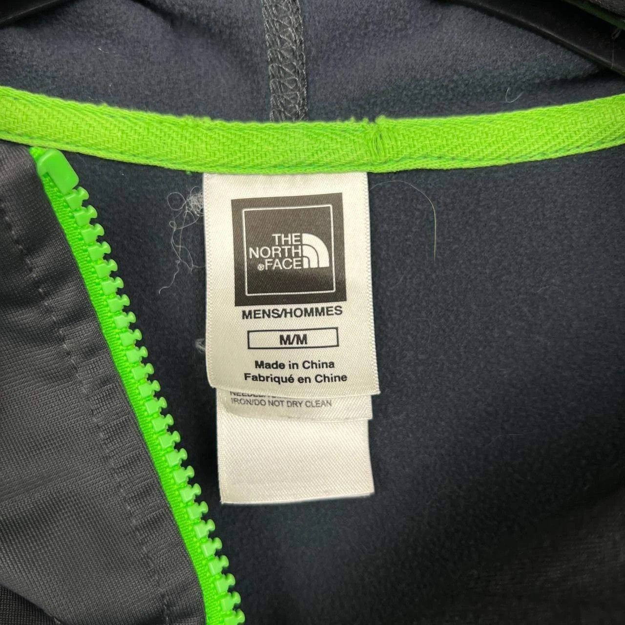 The North Face The North Face Hoodie Men Green Gray Full Zip Pocket M Size US M / EU 48-50 / 2 - 2 Thumbnail
