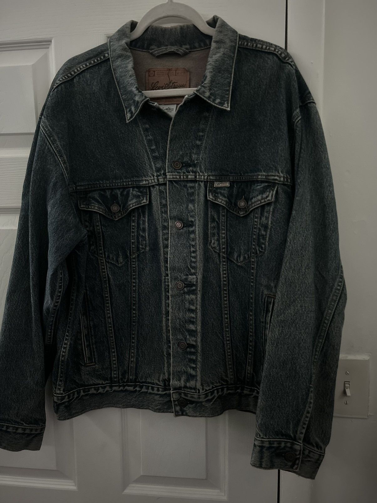 Levi's × Vintage Vintage Levi Jeans Jacket Size US L / EU 52-54 / 3 - 9 Thumbnail