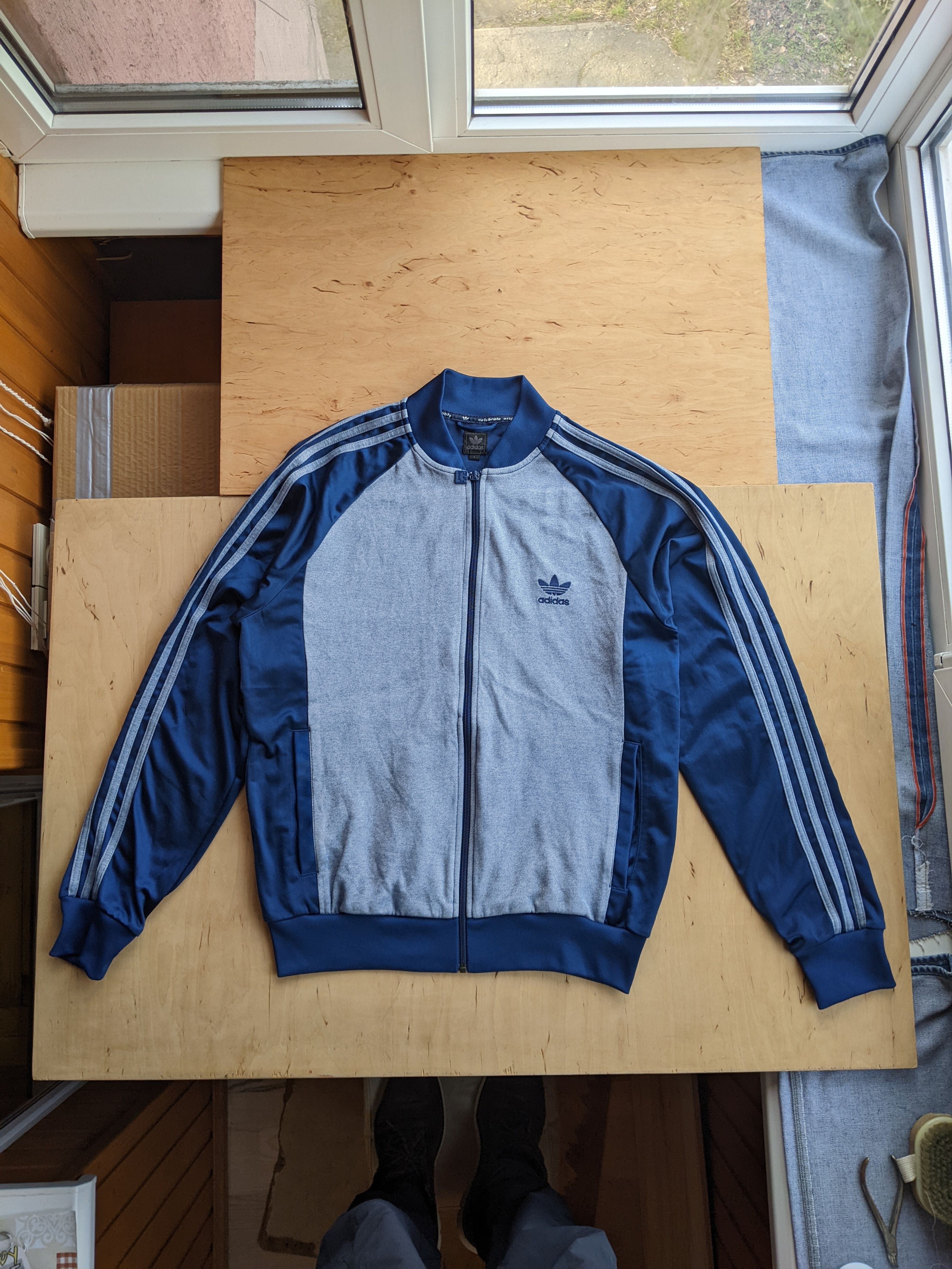 Adidas × Streetwear × Vintage Men's Adidas 83-C Track Top