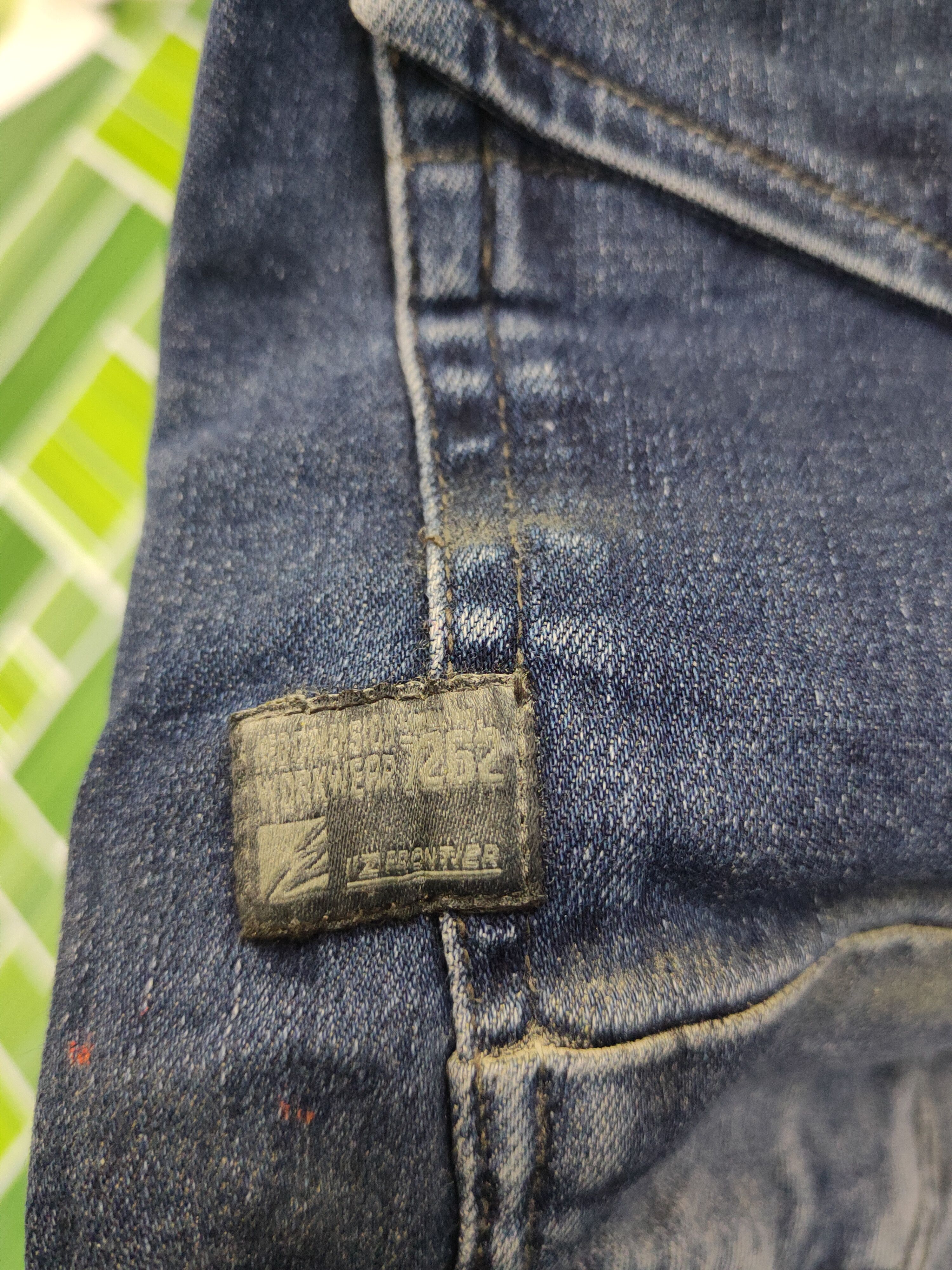 Japanese Brand I'z Frontier utility Distressed Ripped denim Jeans #W1981 Size US 30 / EU 46 - 11 Thumbnail