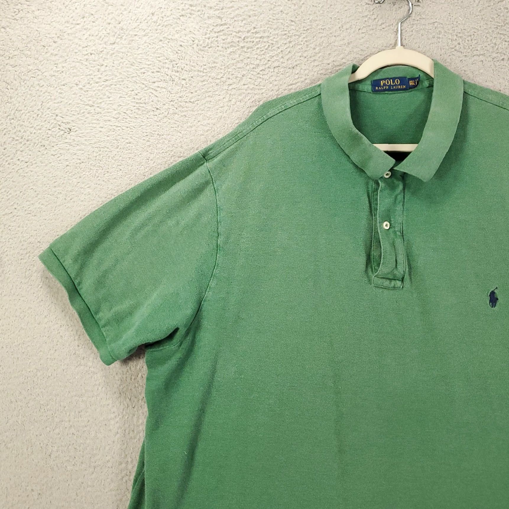 Polo Ralph Lauren Polo Ralph Lauren Shirt Mens 3XLT Green Collared Tennis Pickleball Golf Tall 3XL Size US XXL / EU 58 / 5 - 2 Thumbnail