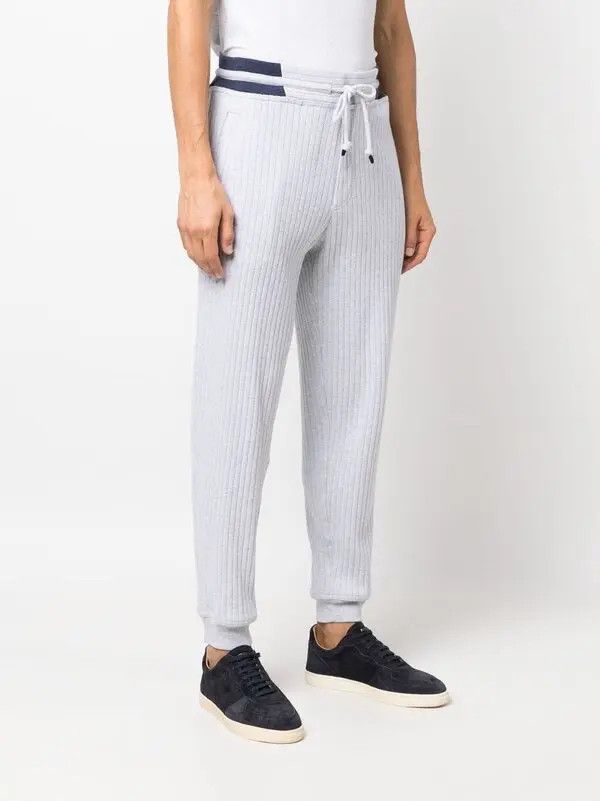 Brunello Cucinelli o1y0526 Jogger & Sweatpant in Light Gray Size US 36 / EU 52 - 2 Thumbnail