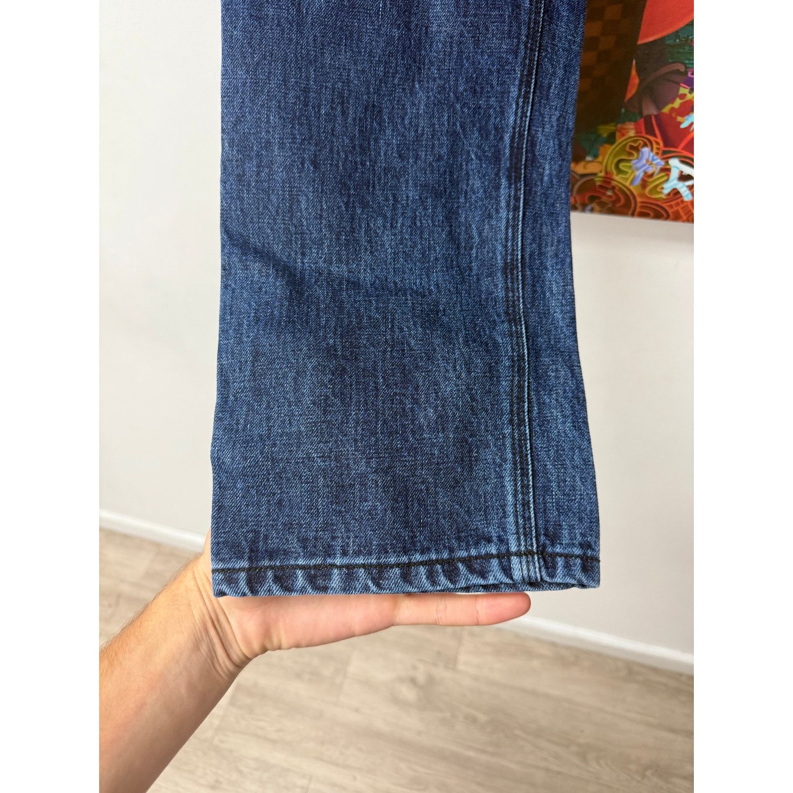 Chrome Hearts Chrome Hearts "Indigo Blue" Carpenter Jeans Size US 27 - 3 Thumbnail