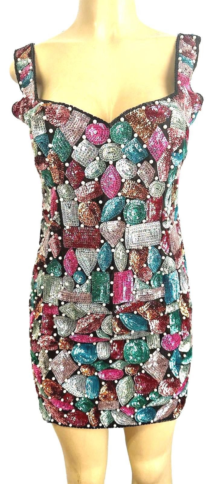 Other Sequin Cocktail Dress Multi Color size 6 Size M / US 6-8 / IT 42-44 - 1 Thumbnail