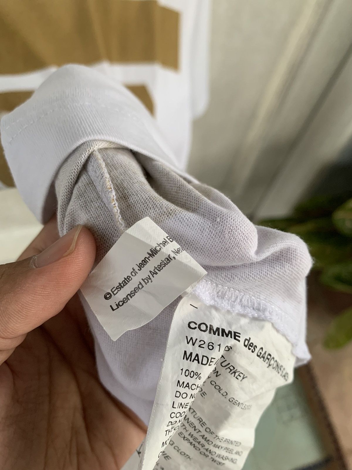 Comme des Garcons SHIRT CDG shirt X Jean Michael Basquiat Size US L / EU 52-54 / 3 - 6 Thumbnail