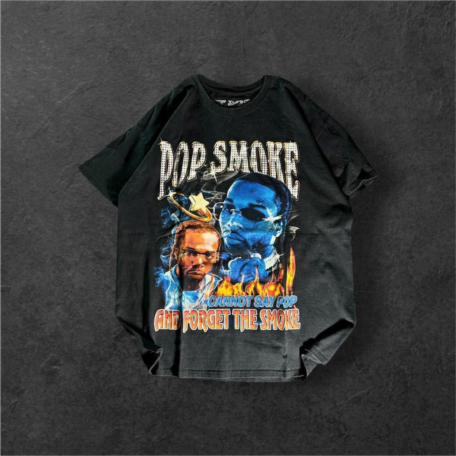 Rap Tees Pop Smoke Rap Tee Size US XL / EU 56 / 4 - 2 Thumbnail