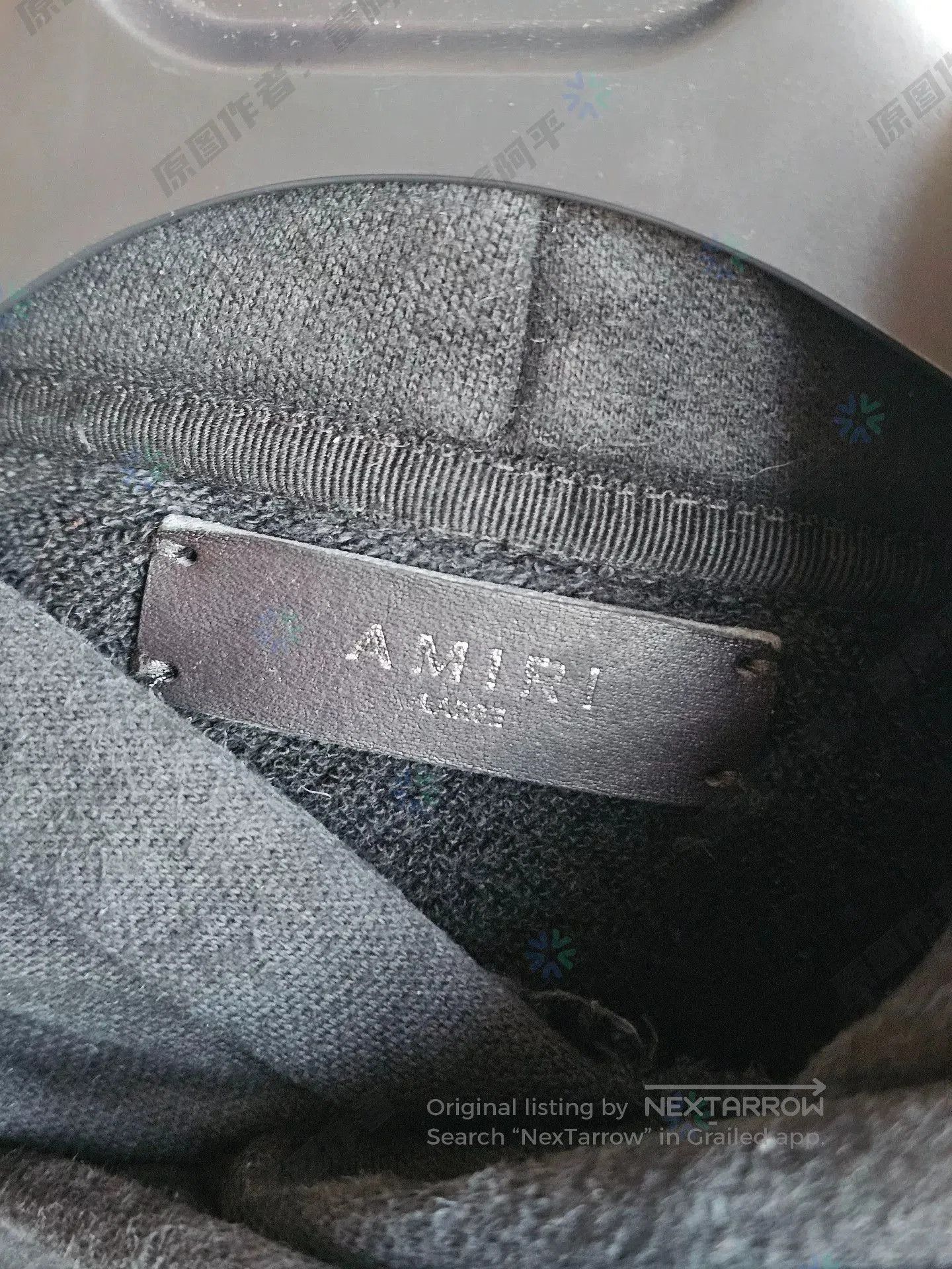 Amiri amiri hooded sweatshirt with missing metal tip. Size US L / EU 52-54 / 3 - 5 Thumbnail