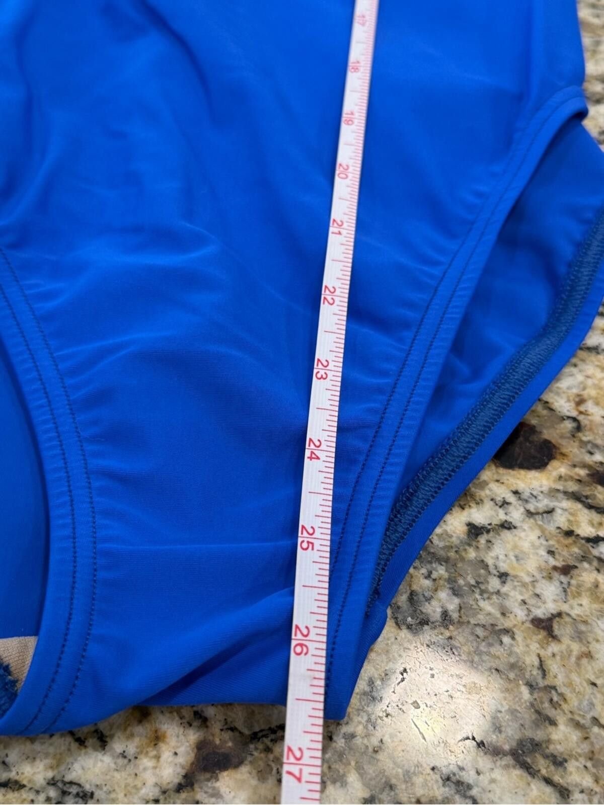 Speedo Speedo one piece swimsuit in royal blue bra cups SZ 12 Size ONE SIZE - 9 Thumbnail