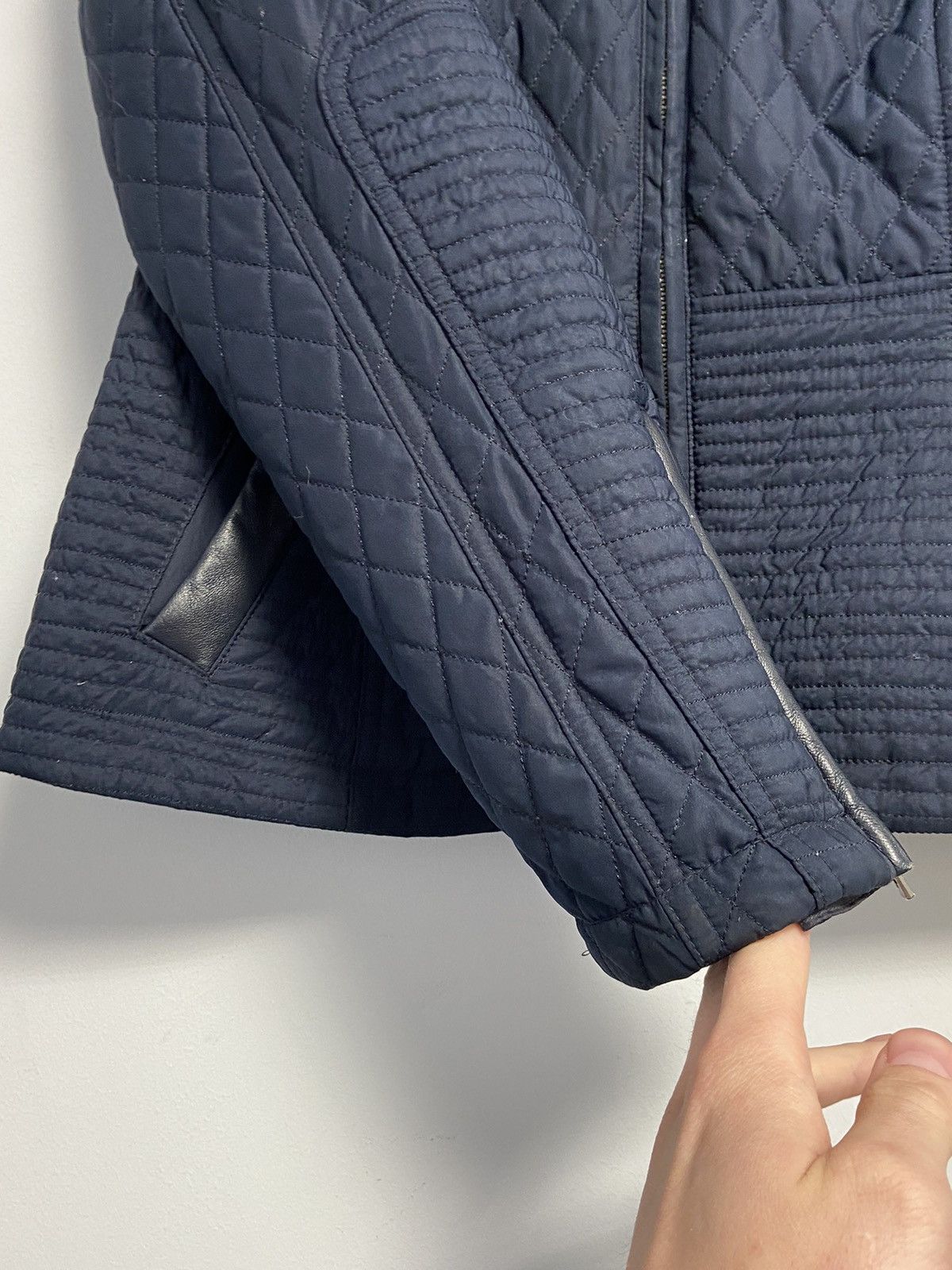 Barbour Barbour Black Streak International Extractor Quilt Jacket Size L / US 10 / IT 46 - 9 Thumbnail