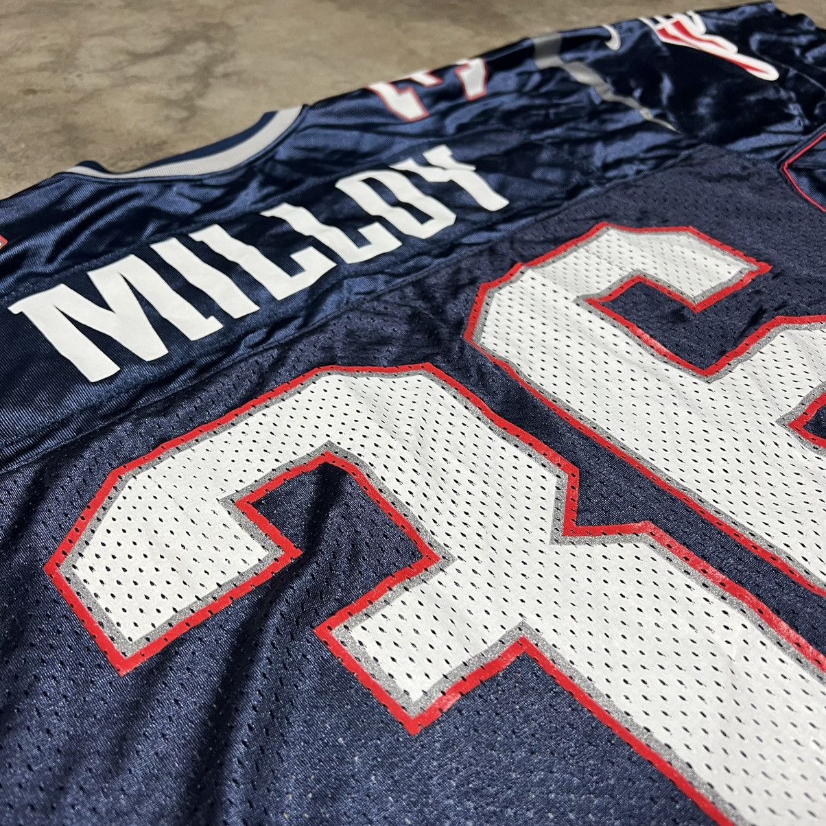 NFL × Nike × Vintage Vintage NFL New England Patriots Lawyer Milloy Nike Jersey Size US L / EU 52-54 / 3 - 3 Thumbnail