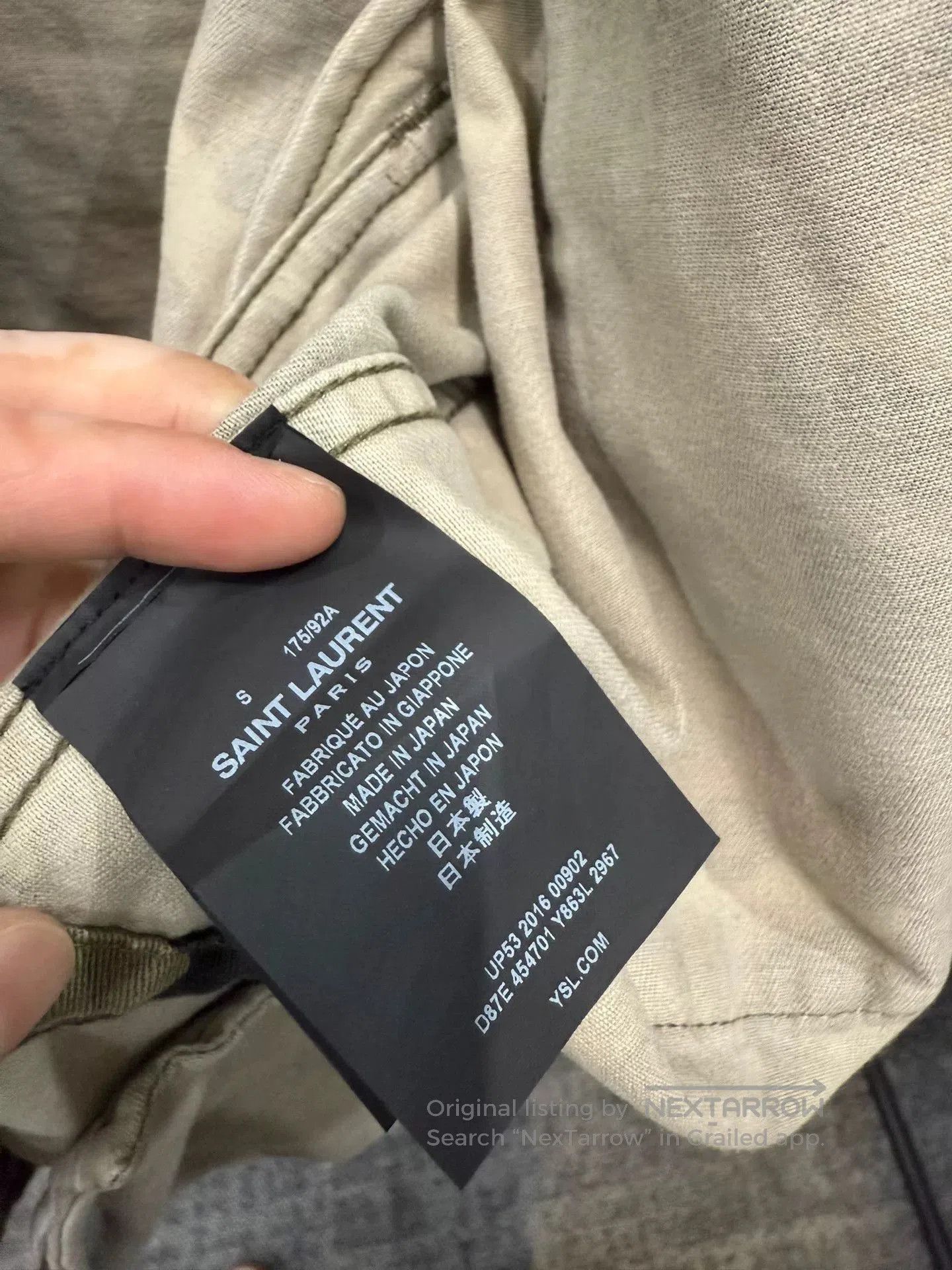 Other Saint Laurent Camouflage Love Embroidery Jacket. Size US S / EU 44-46 / 1 - 3 Thumbnail