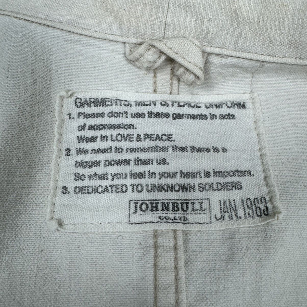 Johnbull ☀️JOHN BULL WORKWEAR GARMENTS CANVAS BUTION JACKET Size US L / EU 52-54 / 3 - 11 Thumbnail