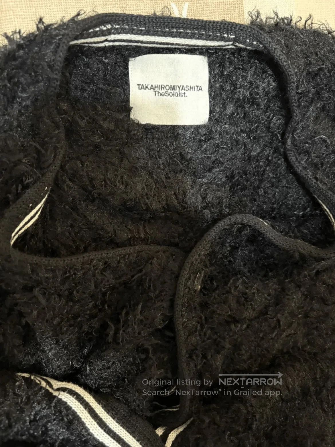 Takahiromiyashita The Soloist. Sz 46 Takahiromiyashita the Soloist 20SS Kust Cardigan. Size US S / EU 44-46 / 1 - 5 Thumbnail