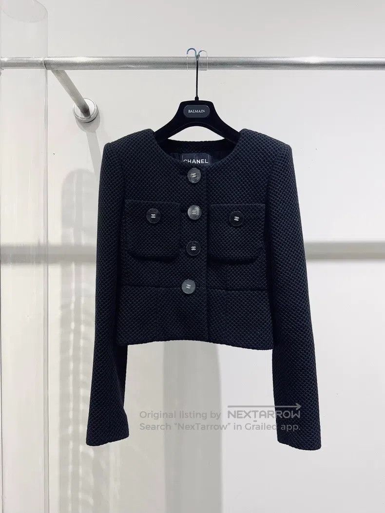 Chanel Chanel Black coat Size XXS / US 00 / IT 34 - 1 Thumbnail