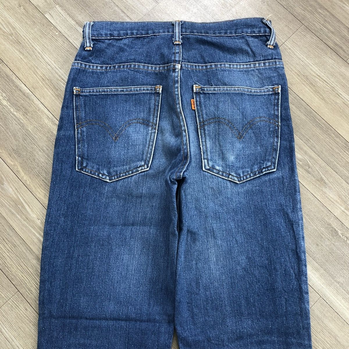Levi's × Levi's Vintage Clothing × Vintage 🇯🇵Vintage 80s Levis 517 Orange Tab J02 Bootcut Flared Jeans Size US 28 / EU 44 - 14 Thumbnail