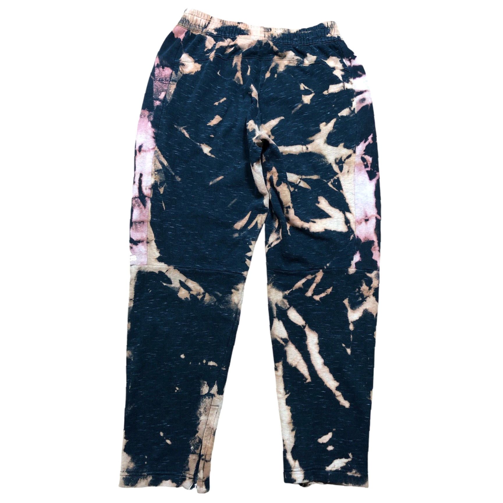 Adidas Adidas Sweatpants Mens Tie Dye Black Drawstring Pockets Cotton Blend Regular M 28 In Inseam 28 Adidas Logo 90s Athleisure College University Pants Size US 31 - 2 Thumbnail