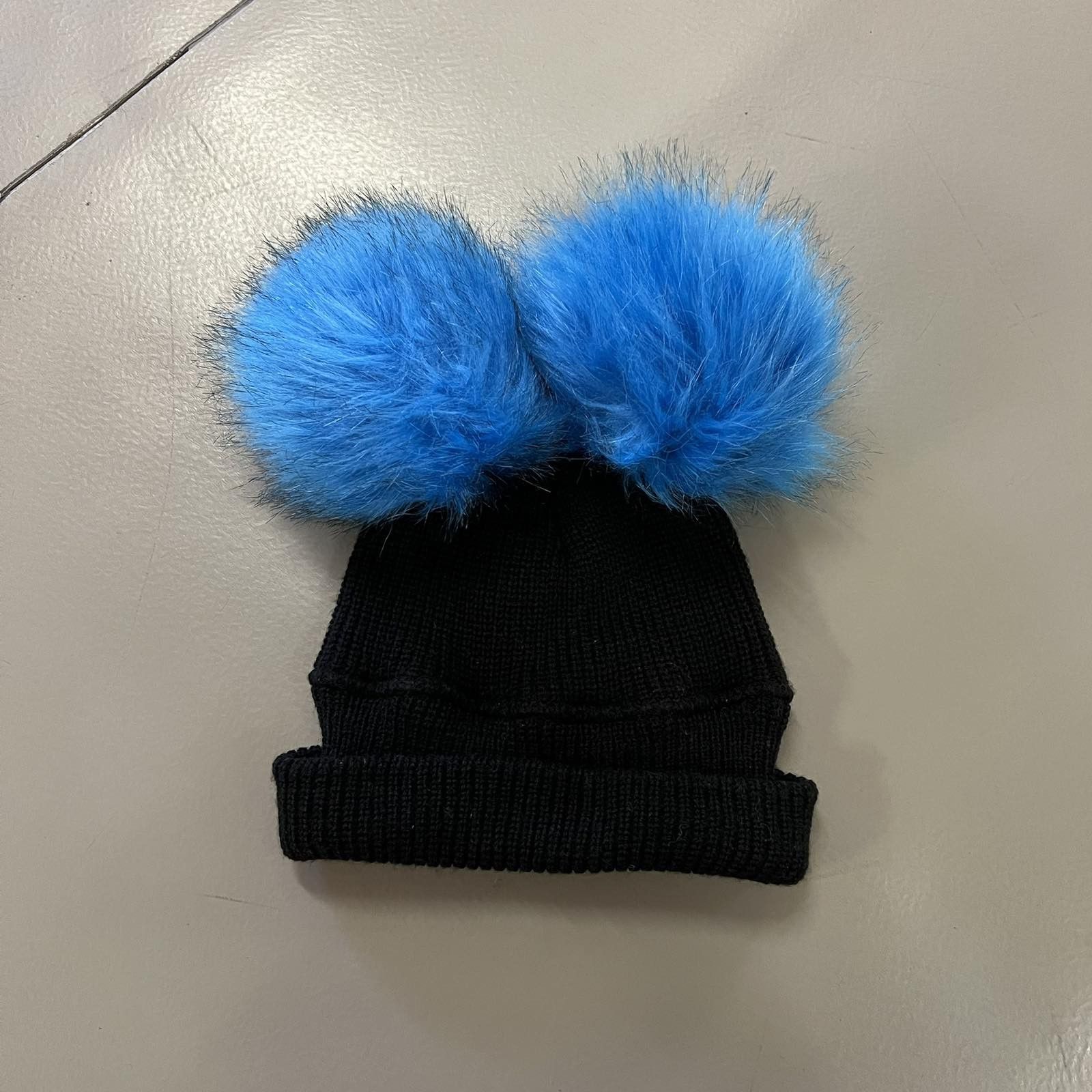 Diesel Diesel black Beanie Size ONE SIZE - 2 Thumbnail