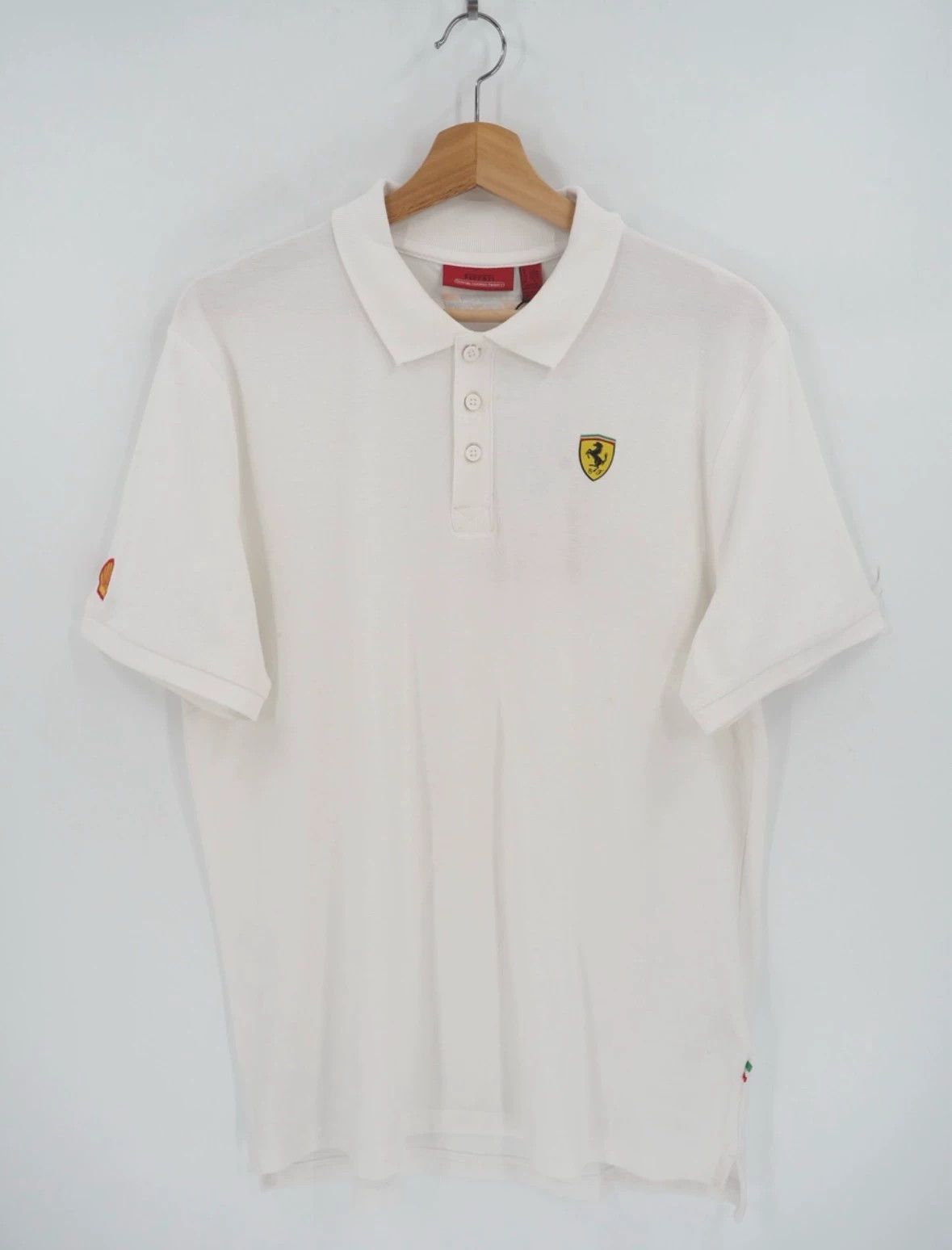 FERRARI White Polo Loaf Size L