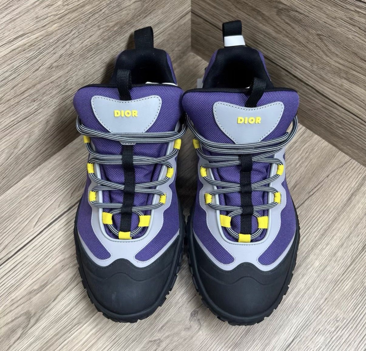 Dior Dior Izon Black and Purple Low-top Hiking Sneakers J41 Size US 8.5 / EU 41-42 - 3 Thumbnail