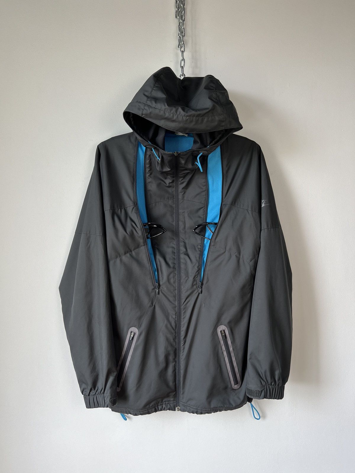‼️RARE‼️ Vintage Nike TN Multipocket Jacket Drill Size S