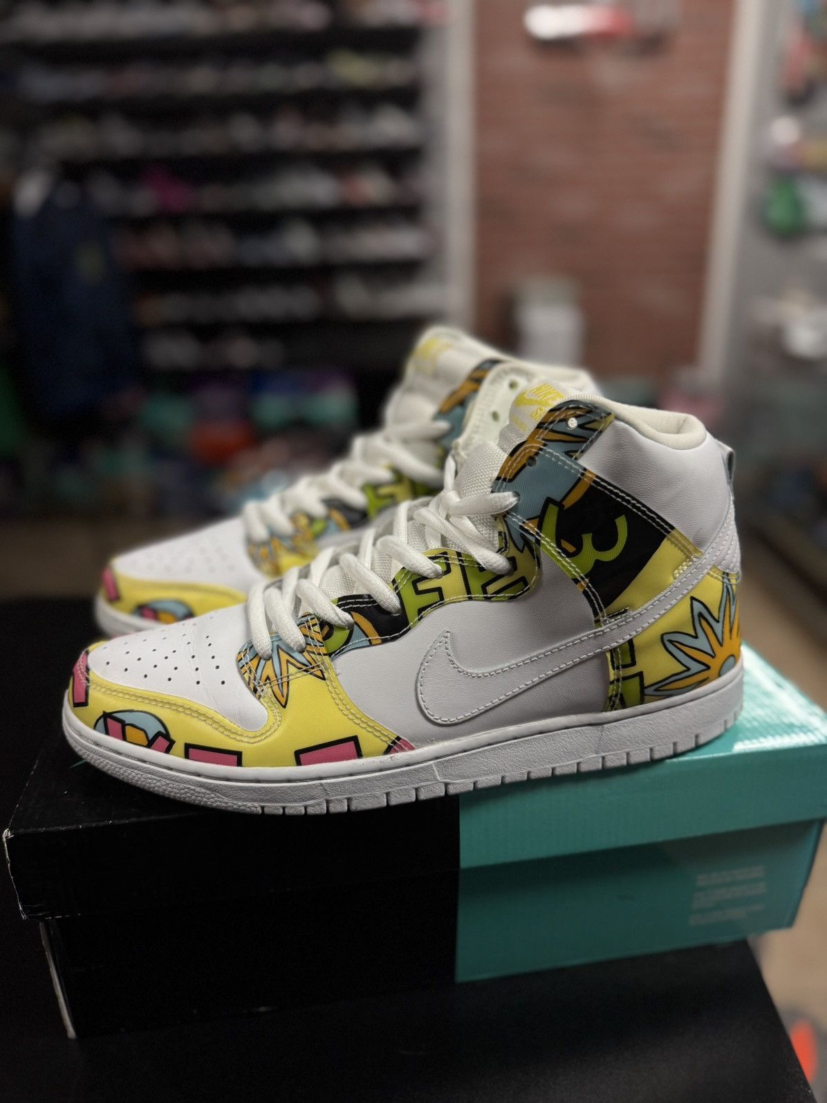 Nike Nike SB Dunk High De La Soul Size 11 🧼 W BOX Size US 11 / EU 44 - 3 Thumbnail