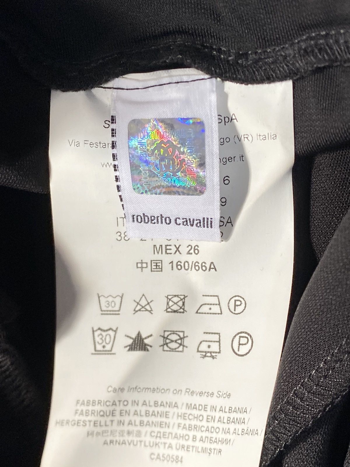 Just Cavalli Just Cavalli Fluido Mat Jersey leggings, size 38, black new Size 26" / US 2 / IT 38 - 11 Thumbnail