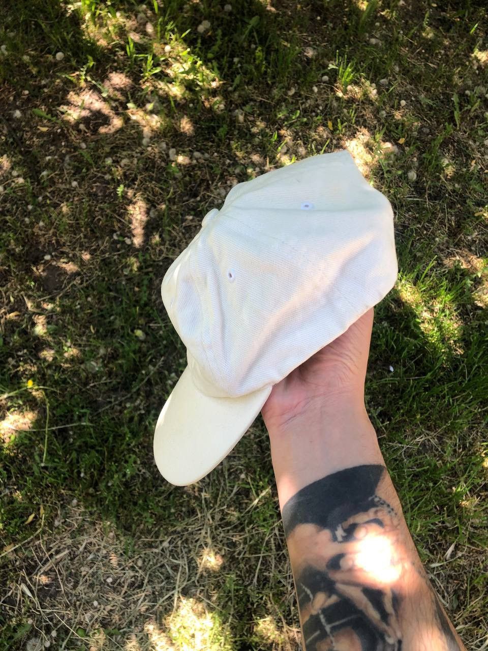 Nike × Vintage VERY RARE NIKE BIG LOGO SWOOSH CAP DRILL JAPAN STYLE Y2K 90s Size ONE SIZE - 2 Thumbnail