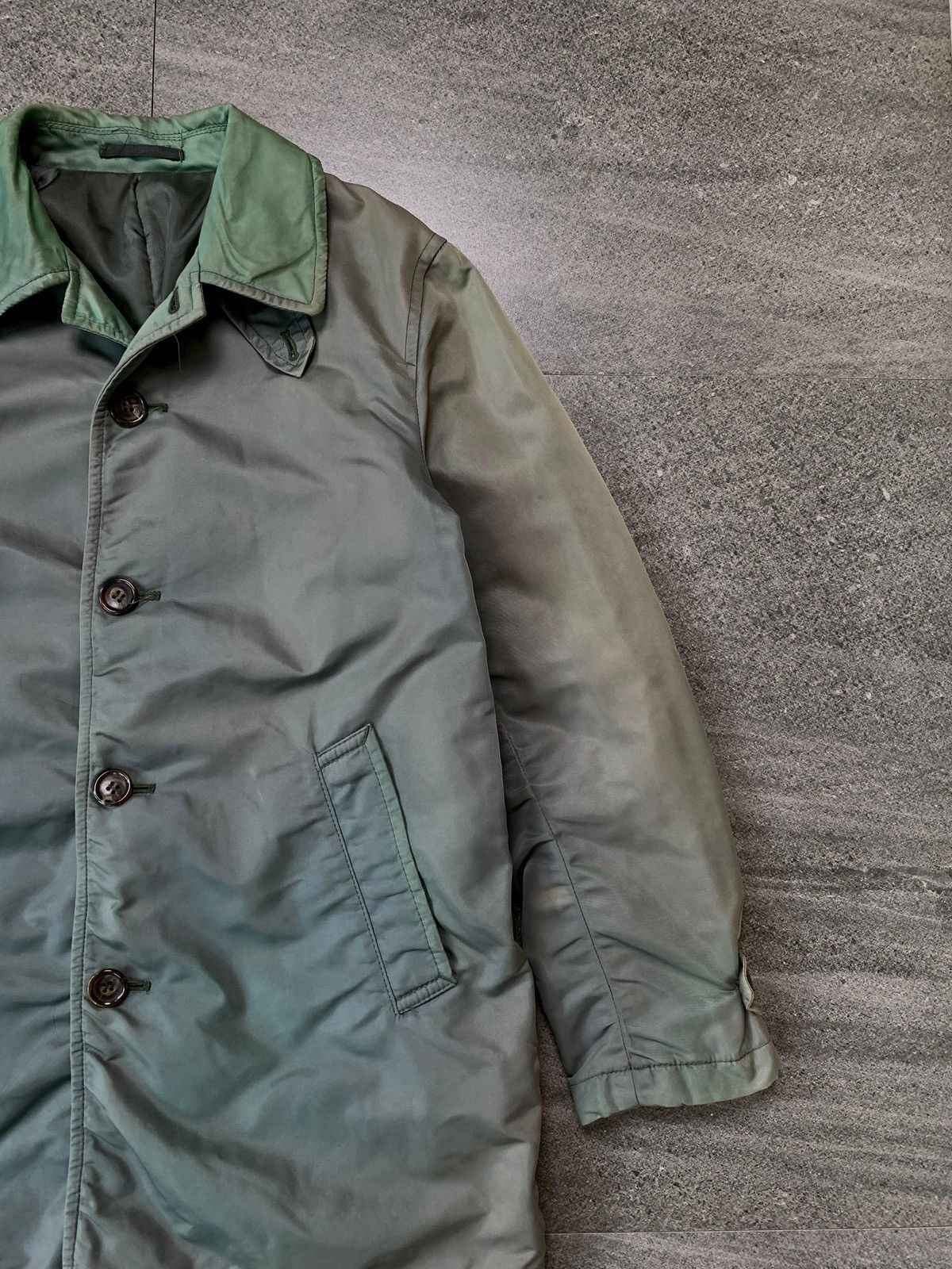 Comme des Garcons Homme FREE TAX! AD 2005 Military Padded Nylon Coat Jacket Size US M / EU 48-50 / 2 - 2 Thumbnail