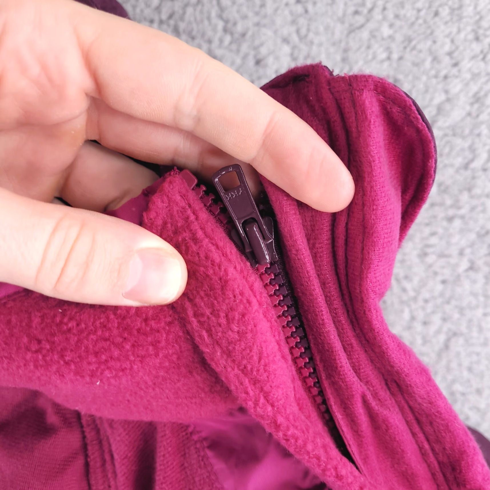 Layer 8 Columbia Jacket Womens Small Purple Nylon Insulated Fleece Layer Size S / US 4 / IT 40 - 5 Thumbnail