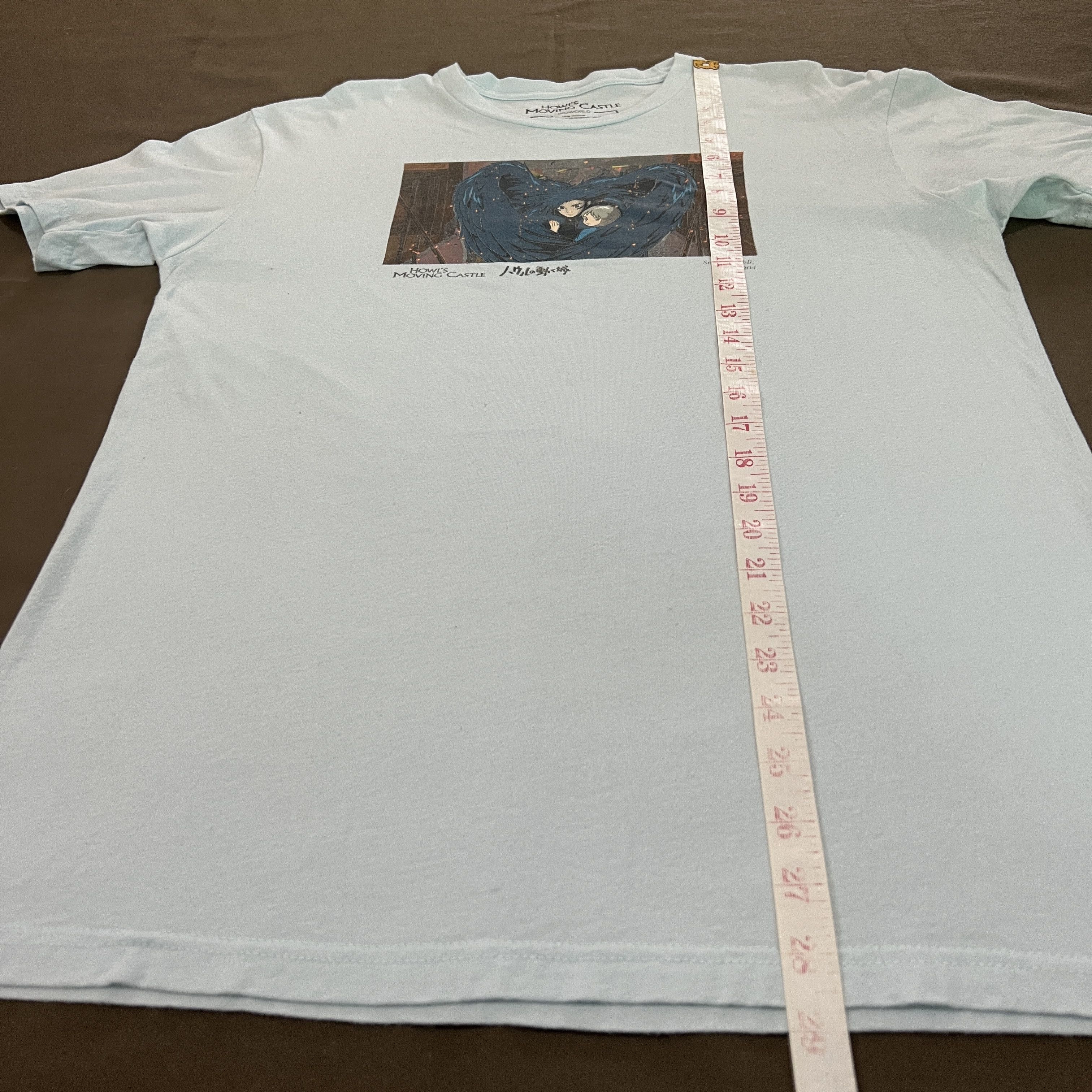 Anime 2004 Howl's Moving Castle Studio Ghibli Promo Tee anime Size US M / EU 48-50 / 2 - 8 Thumbnail