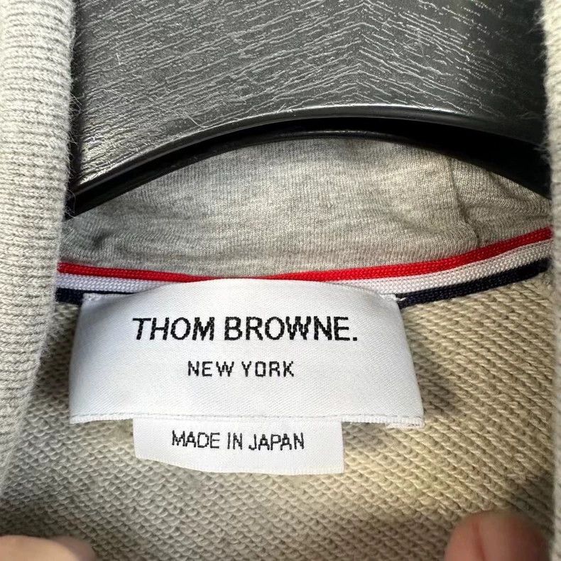 Thom Browne Thom Browne A pulled-over hooded sweater Size US M / EU 48-50 / 2 - 4 Thumbnail