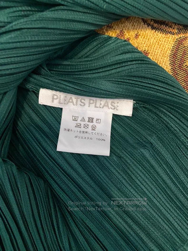 Issey Miyake Issey Miyake Green Coat Size L / US 10 / IT 46 - 3 Thumbnail