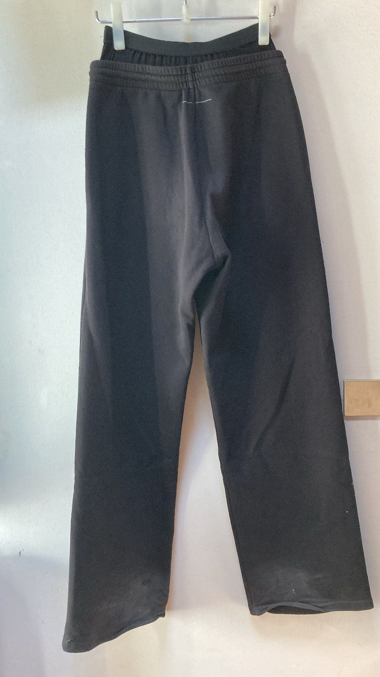 MM6 MM6 Margiela double waist wide black sweatpants Size US 30 / EU 46 - 3 Thumbnail