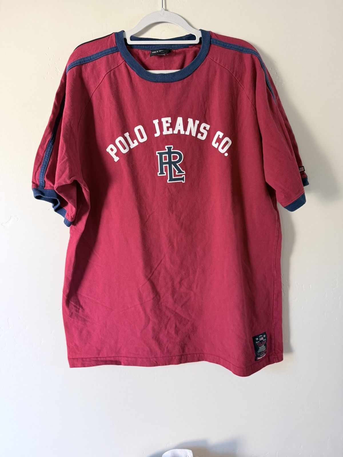 Polo Ralph Lauren Vintage Polo Ralph Lauren Tee Size US L / EU 52-54 / 3 - 1 Thumbnail