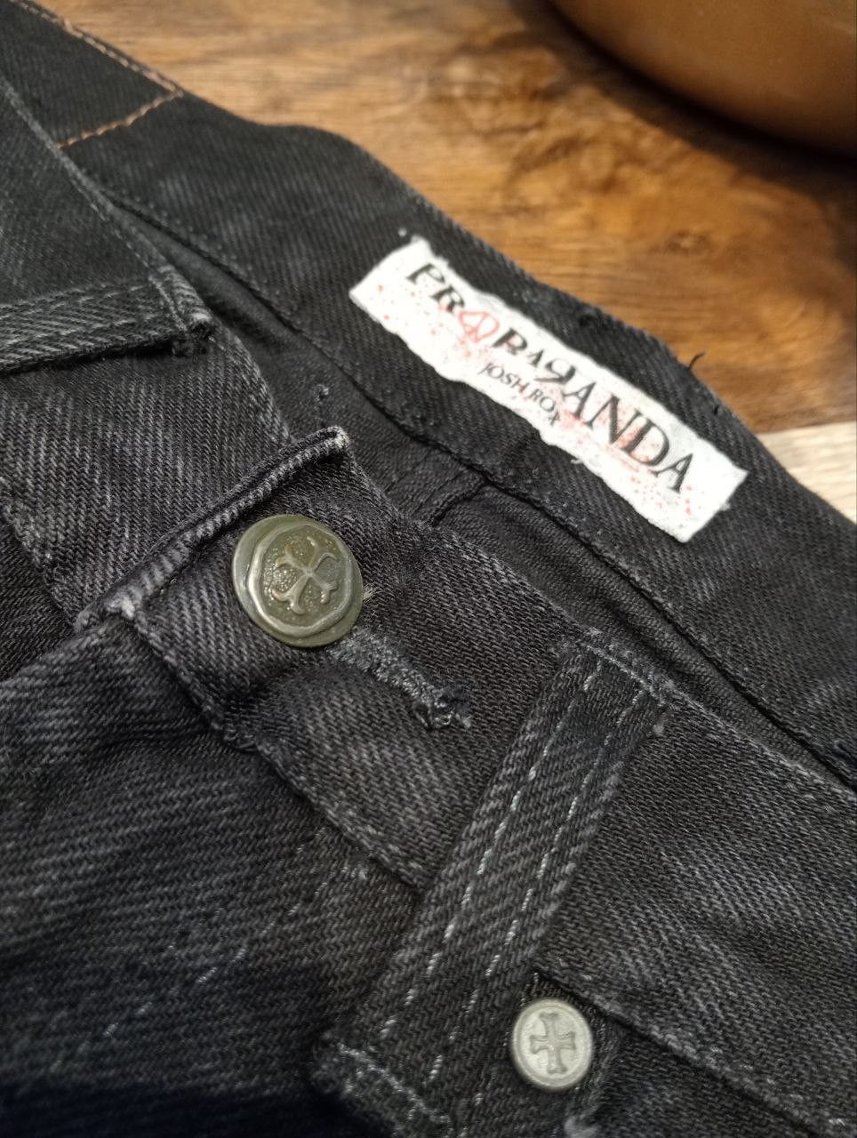 If Six Was Nine PROPAGANDA JOSH ROX JAPAN PUNK SEDITIONARIES JEANS Size US 29 - 9 Thumbnail