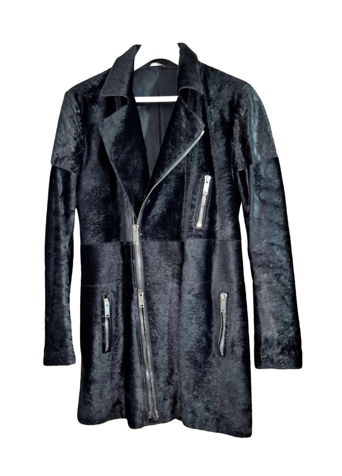 Gucci × Tom Ford TOM FORD ERA PONY HAIR LEATHER COAT Size US S / EU 44-46 / 1 - 1 Thumbnail