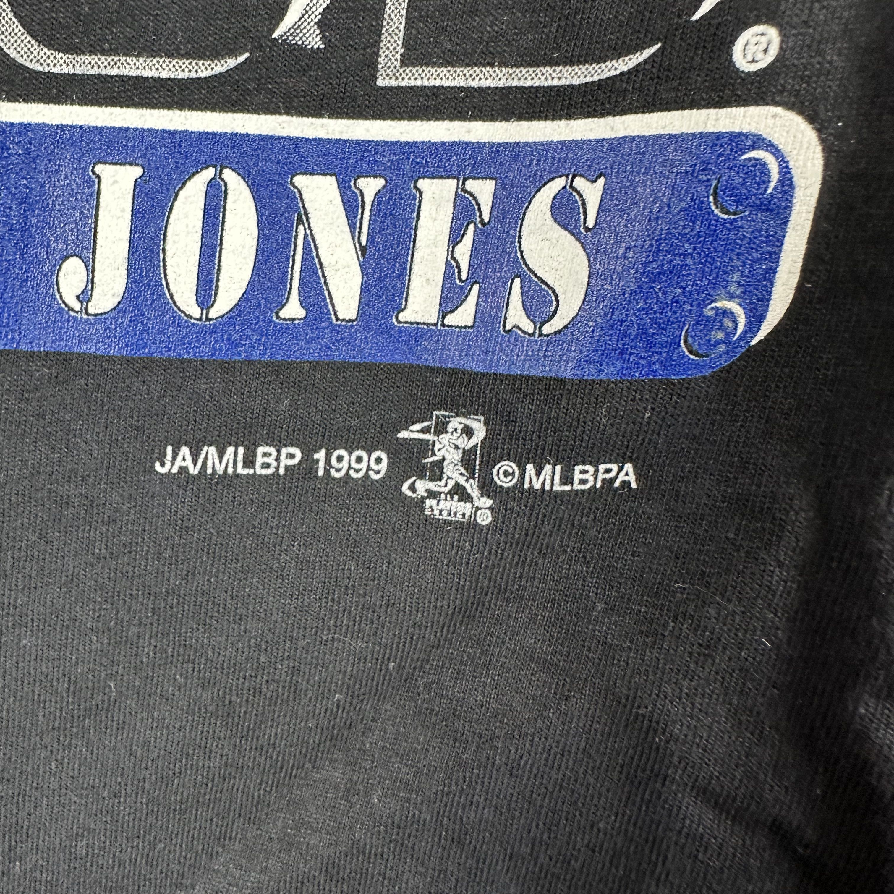 Vintage 1999 Chipper Jones Atlanta Braves MLB Deadstock Large Tee Size US L / EU 52-54 / 3 - 4 Thumbnail