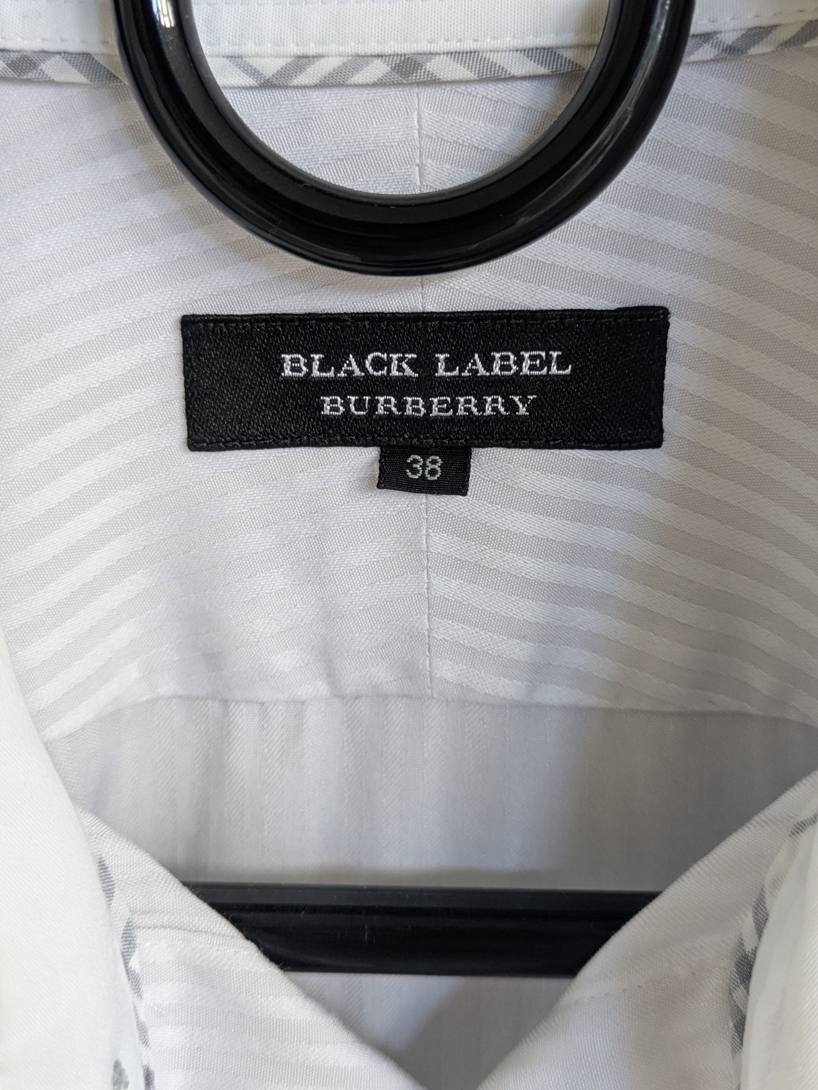 Burberry Burberry Black Label Japan White Button Up Shirt Size 38 Size US S / EU 44-46 / 1 - 3 Thumbnail