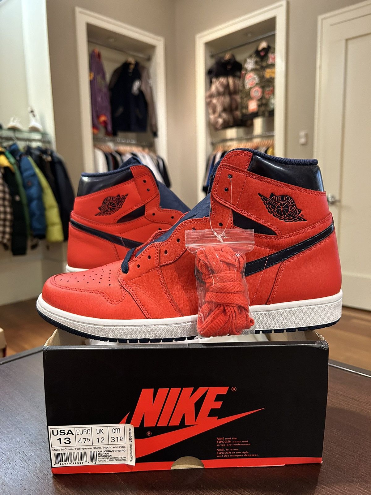 Jordan Brand Jordan 1 Retro David Letterman Size US 13 / EU 46 - 1 Thumbnail