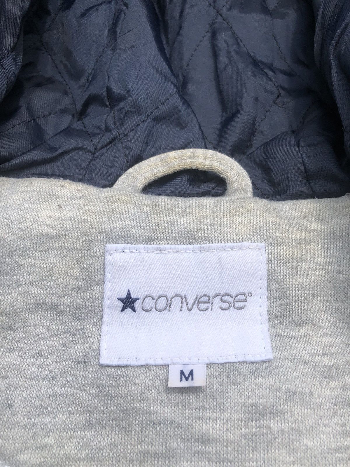 Vintage Vintage Converse Spellout Fullzipper Hoodie Jacket Size US L / EU 52-54 / 3 - 16 Thumbnail