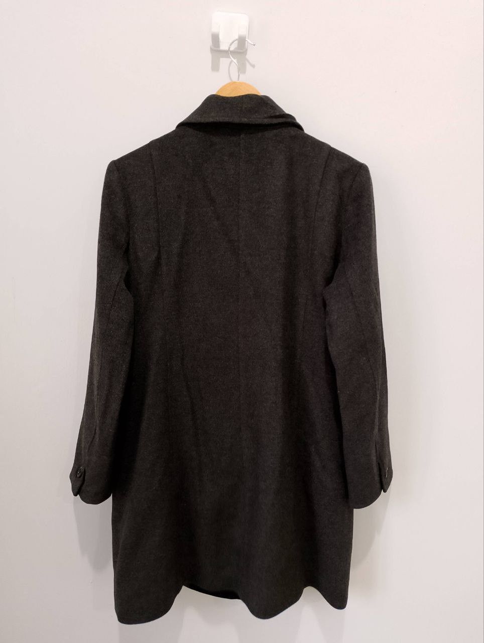 Japanese Brand RU JEANS Japan Button Up Wool Coat Jacket Size L / US 10 / IT 46 - 2 Thumbnail