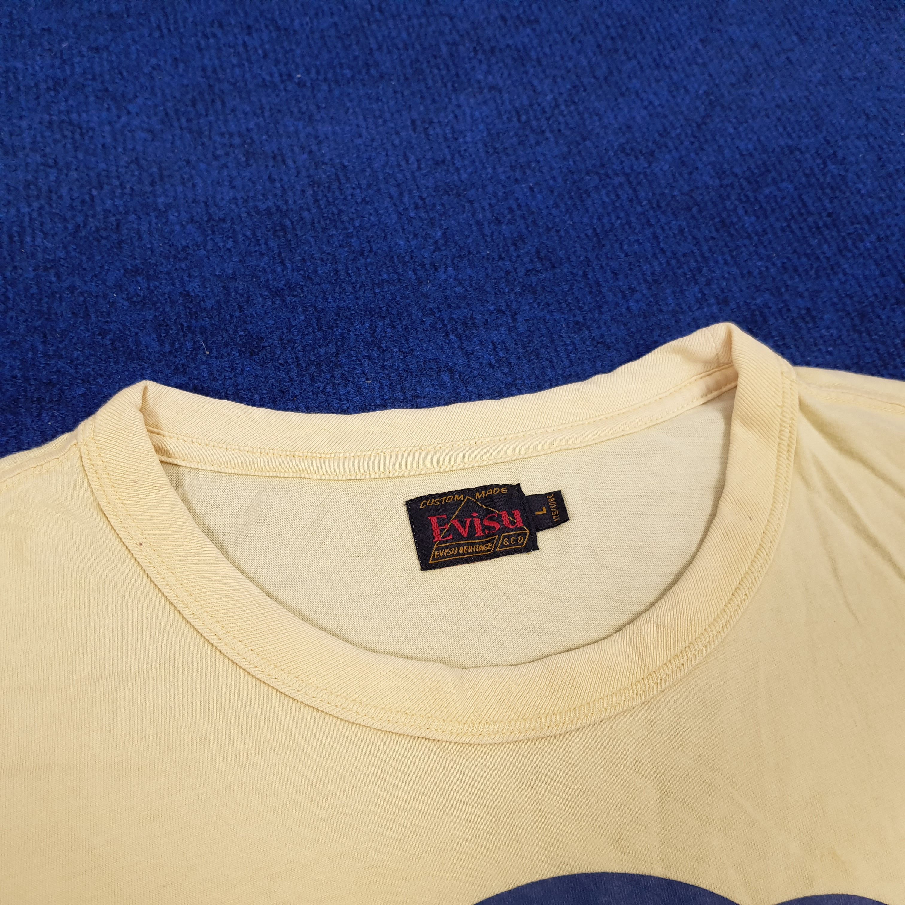 Evisu × Japanese Brand × Vintage Vintage Evisu Japanese Brand T-shirt Size US M / EU 48-50 / 2 - 5 Thumbnail