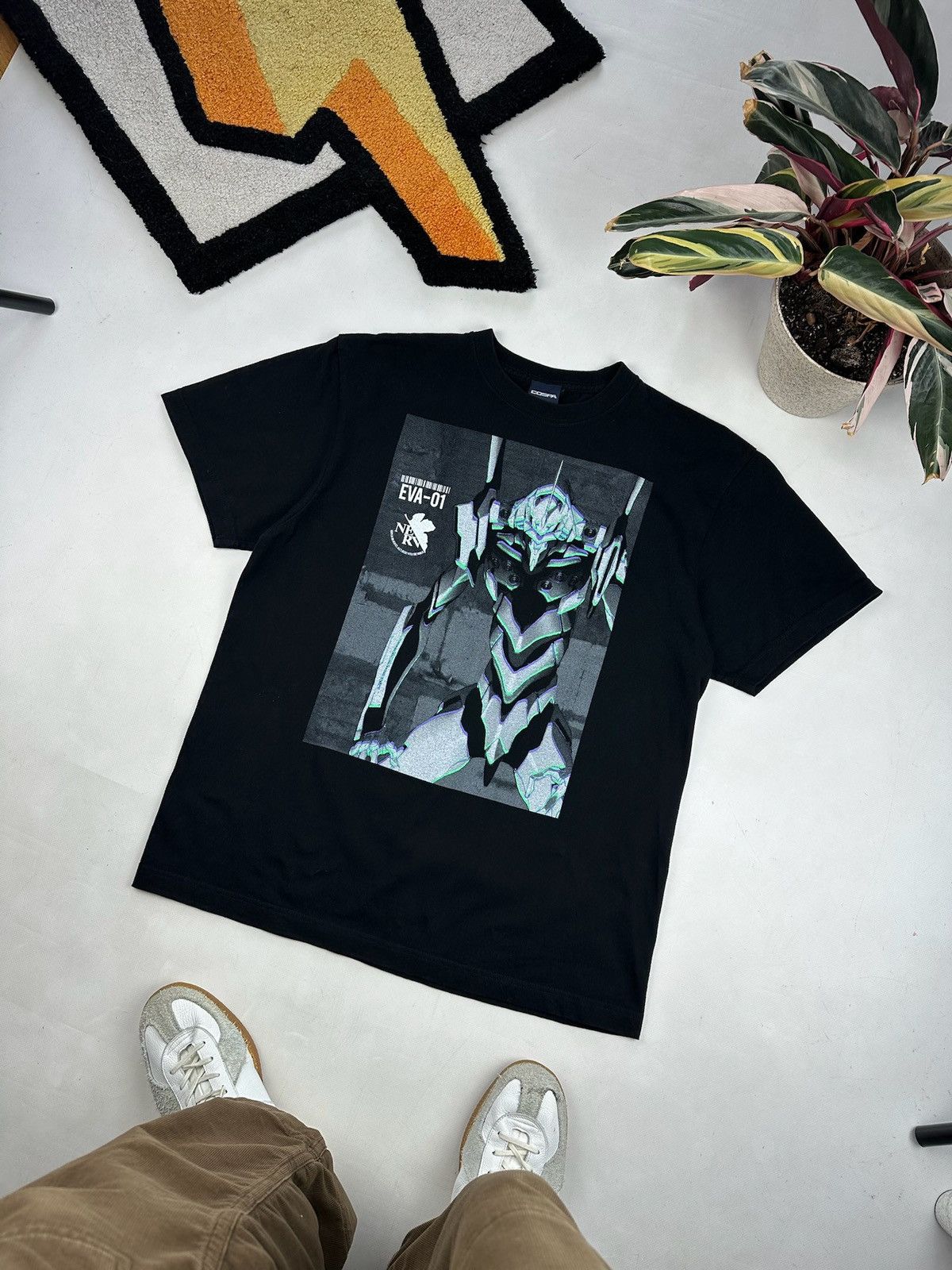 Anime Evangelion Anime Tee Akira Bleach Ghost in the Shell Japan Size US L / EU 52-54 / 3 - 2 Thumbnail