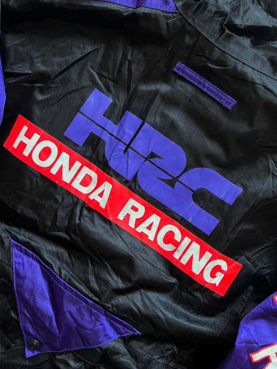 Honda × Japanese Brand VINTAGE HONDA HRC JAPAN MADE RACING JACKET BOMBER MOTO BIKE Size US M / EU 48-50 / 2 - 4 Thumbnail