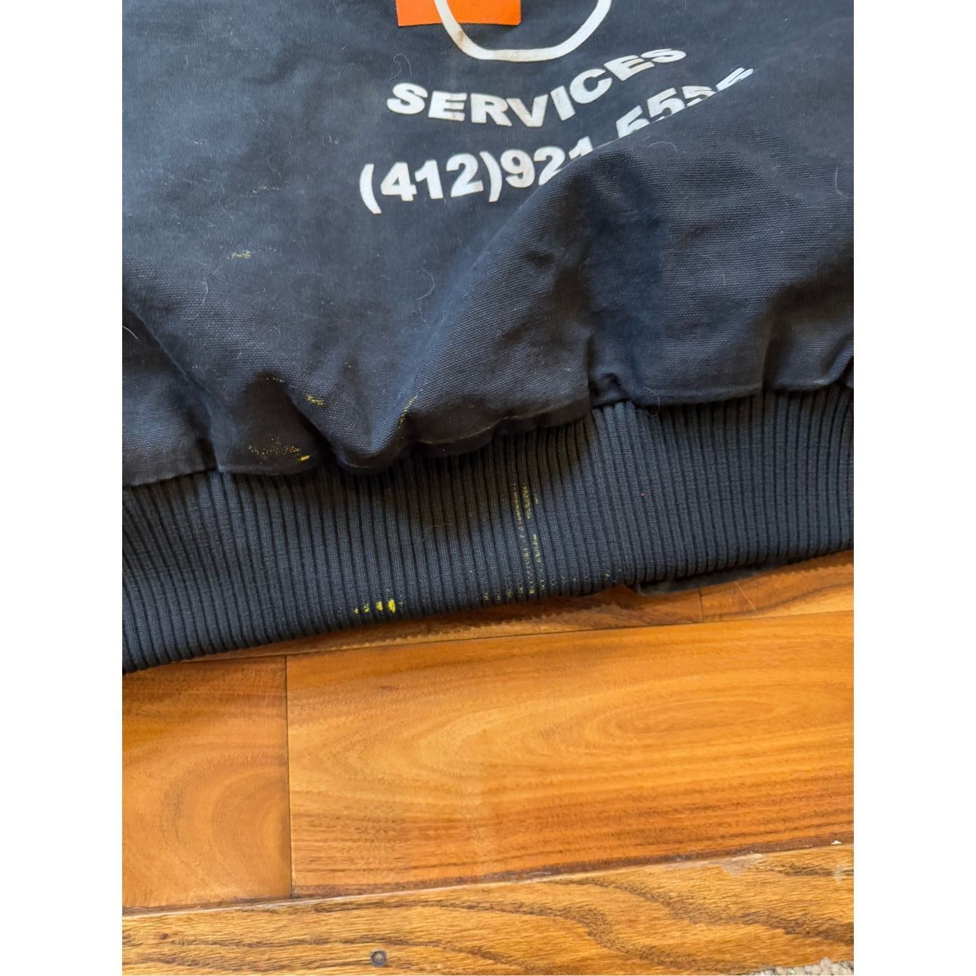 Carhartt Size XXL - Carhartt J140 BLK Black USA Made Full Zip Hooded Jacket Embroidered Size US XXL / EU 58 / 5 - 10 Thumbnail