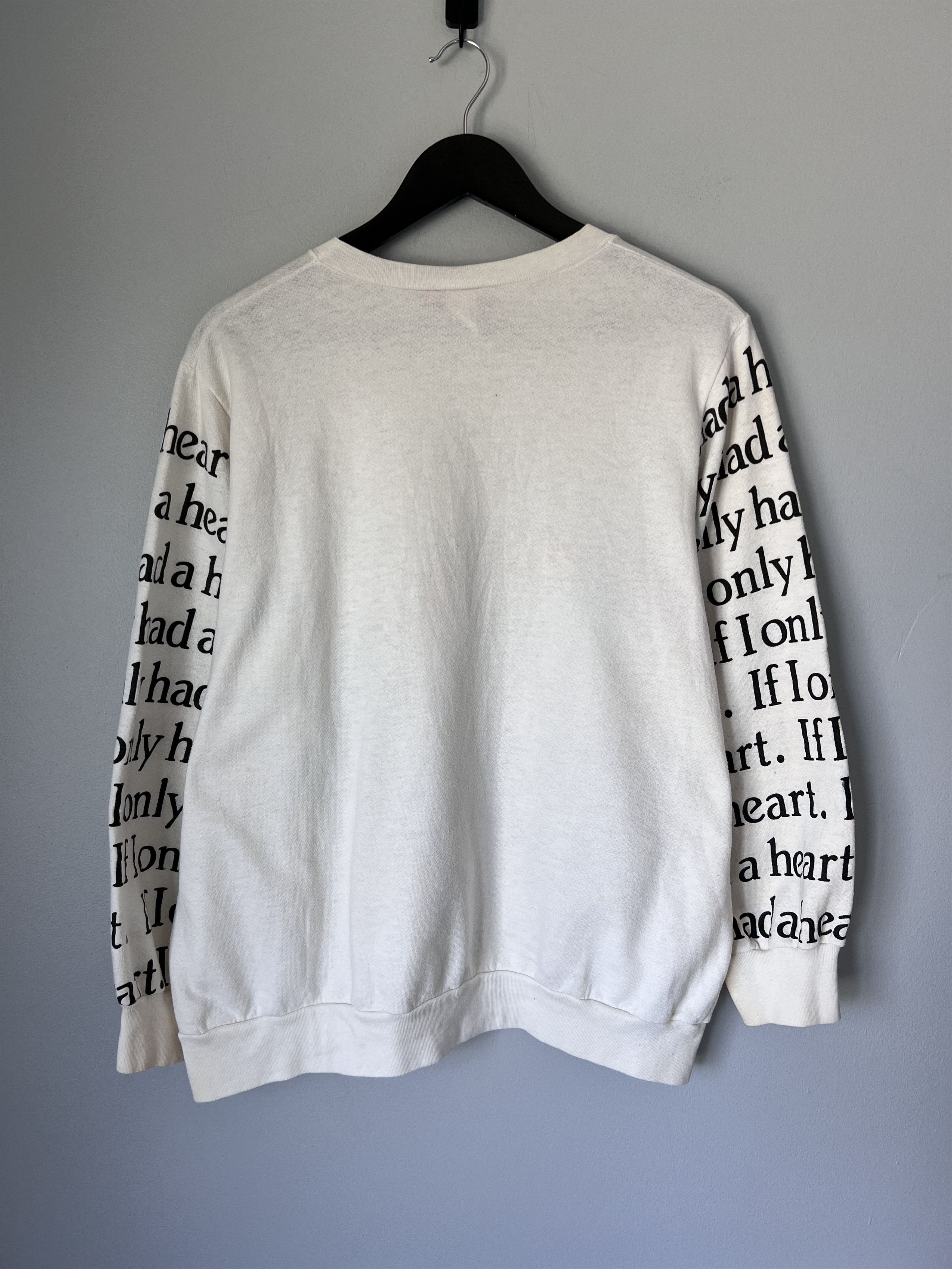Vintage Vintage 1980s Tin Man Wizard of Oz Crewneck Sweatshirt Size US M / EU 48-50 / 2 - 6 Thumbnail