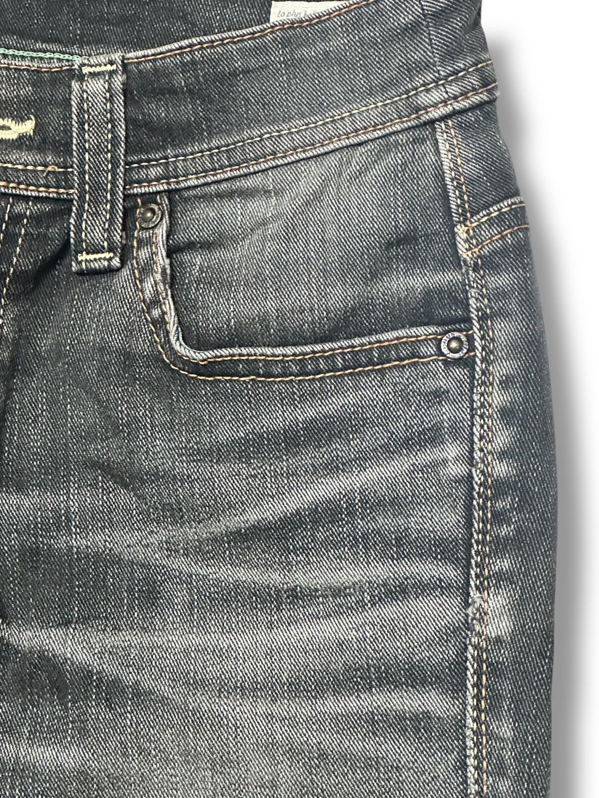 Edwin Something x Edwin Vienus Jean Vintage Distressed Bootcut Size US 28 / EU 44 - 6 Thumbnail